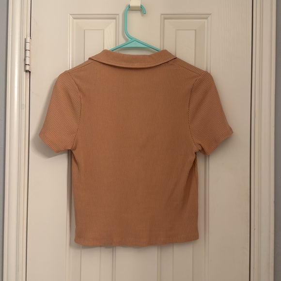 Cotton On ribbed collared tee - Picture 2 of 6